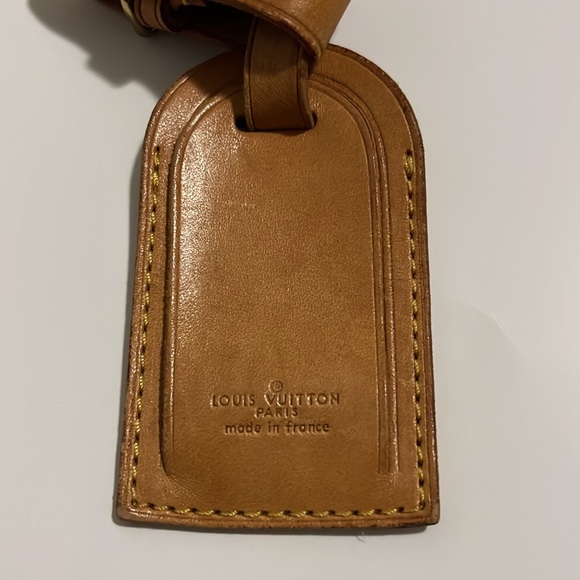 Authentic Louis Vuitton Luggage Tag, Belt & Strap: 3 pcs - Picture 2 of 5